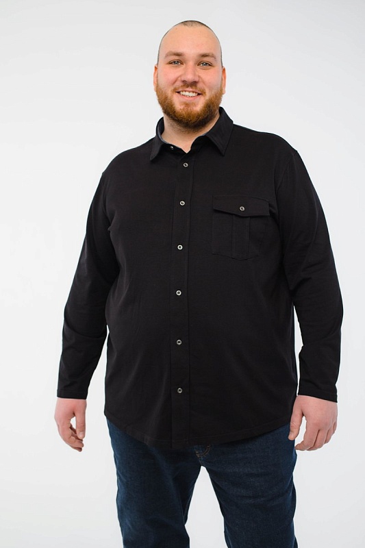 Рубашка мужская большого размера,  арт 20156