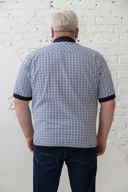 Рубашка мужская большого размера, арт 20160