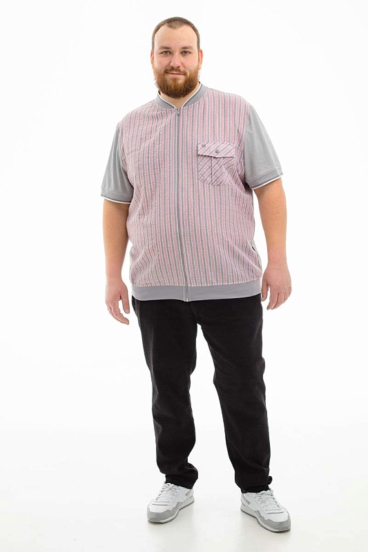 Рубашка мужская большого размера, арт 20219