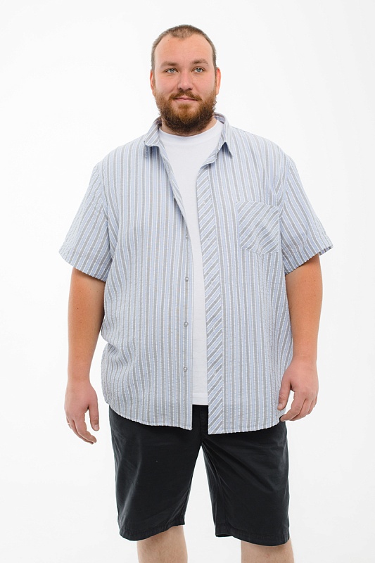 Рубашка мужская большого размера, арт 20215