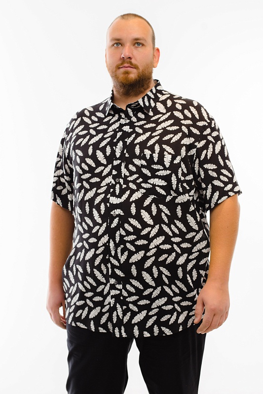 Рубашка мужская большого размера, арт 20214