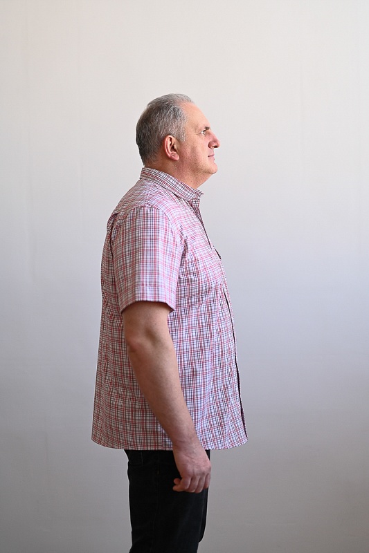 Рубашка мужская большого размера, арт 20194