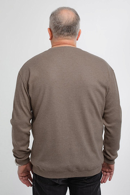 Пуловер мужской мужской большого размера, арт 40349/57