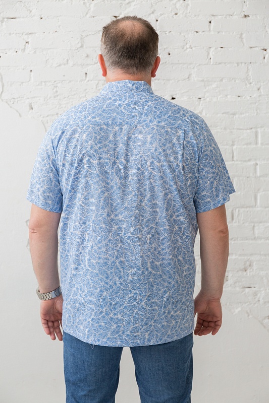 Рубашка мужская большого размера, арт 20170