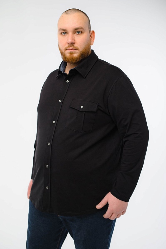 Рубашка мужская большого размера,  арт 20156