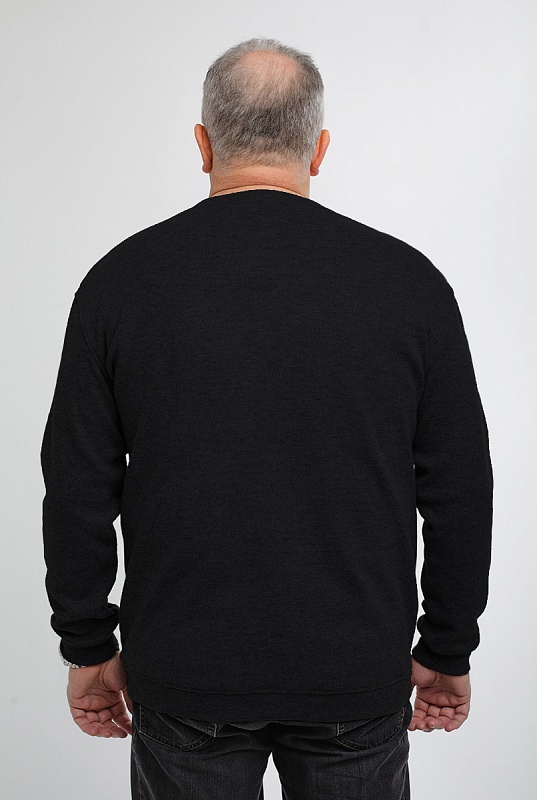 Пуловер мужской мужской большого размера, арт 40349/1