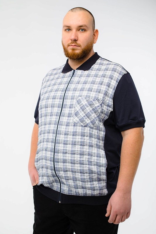 Рубашка мужская большого размера, арт 20199