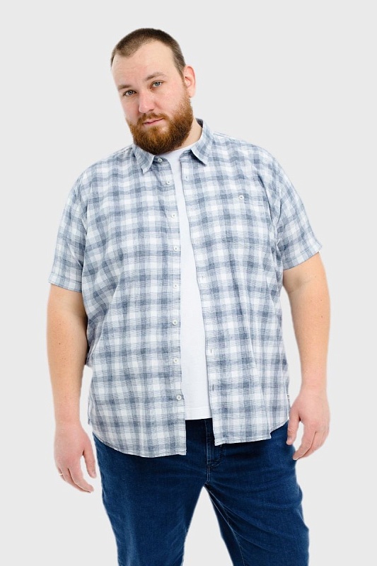 Рубашка PIONEER мужская большого размера, арт 6633