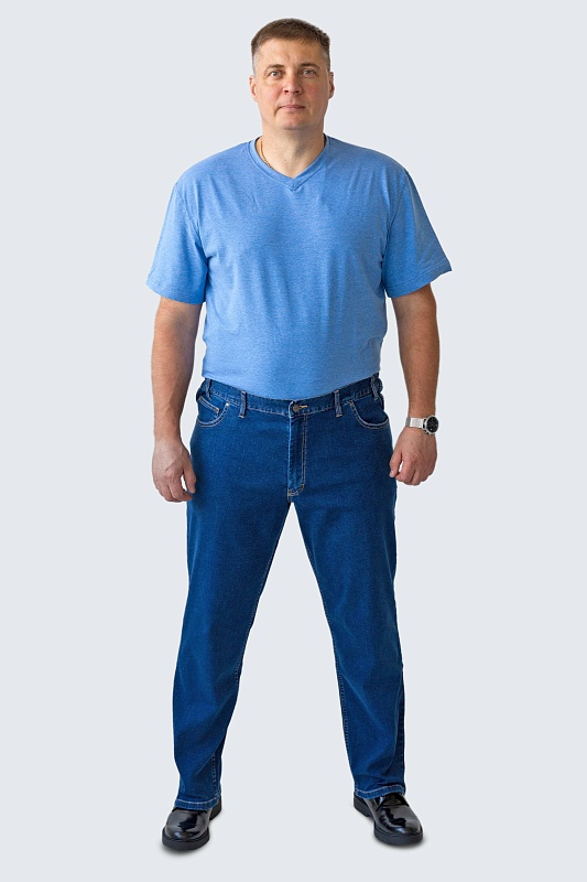Мужские джинсы большого размера, арт 9153/1