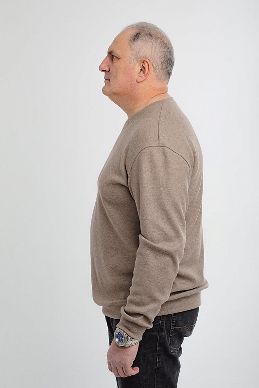 Пуловер мужской мужской большого размера, арт 40349/16 