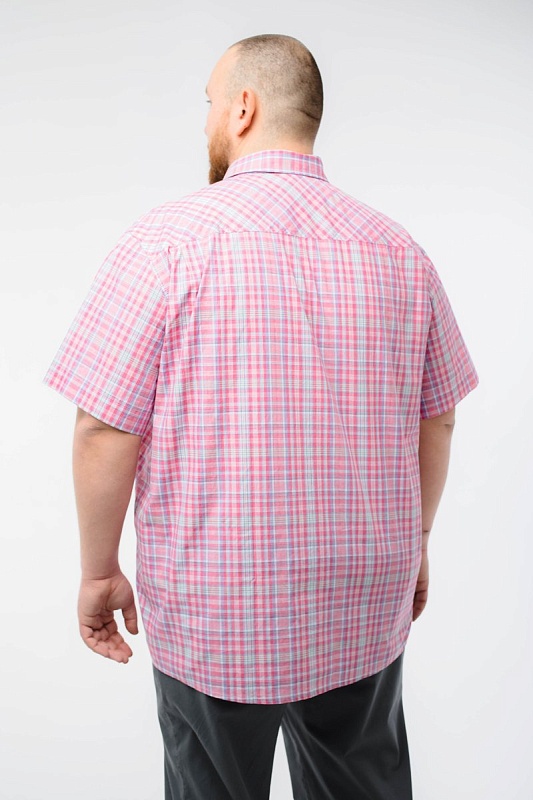 Рубашка мужская большого размера, арт 20201
