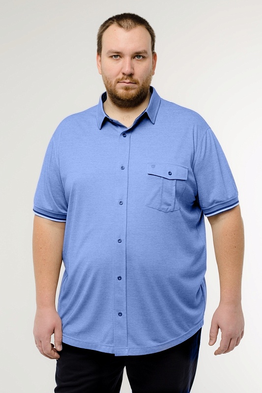 Рубашка мужская большого размера, арт 20220/37