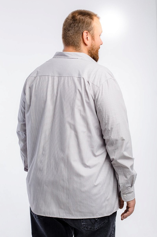 Рубашка мужская большого размера,  арт 20208