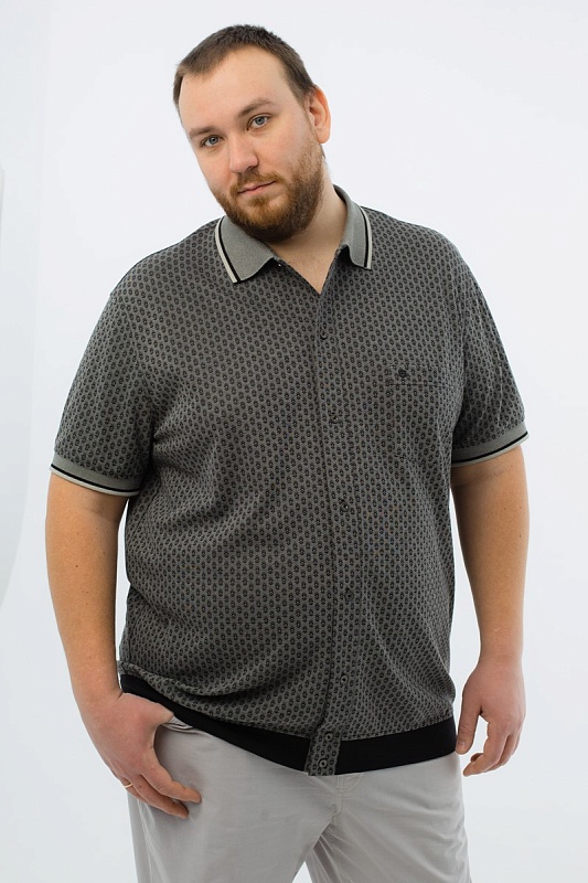 Рубашка мужская большого размера, арт 20218/61