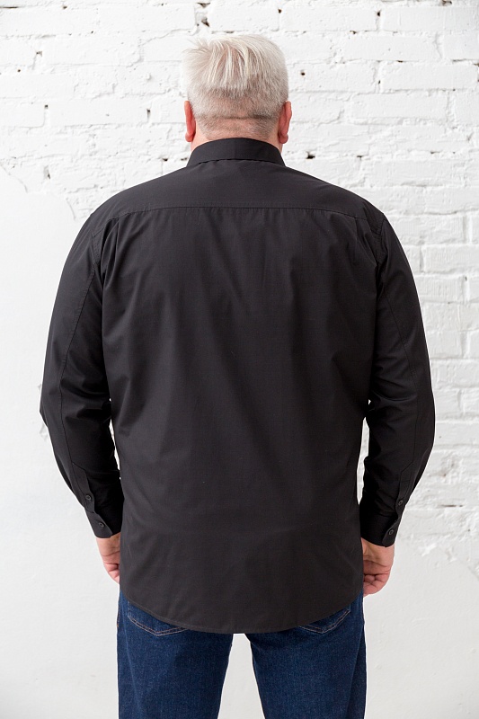 Мужская сорочка мужская классическая большого размера, арт 501Б-09